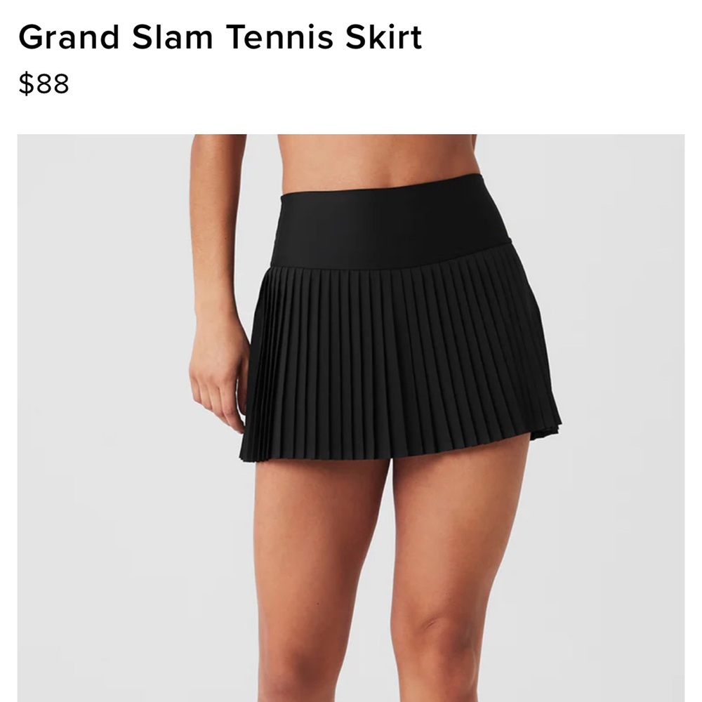 ALO Grand Slam Tennis Skirt